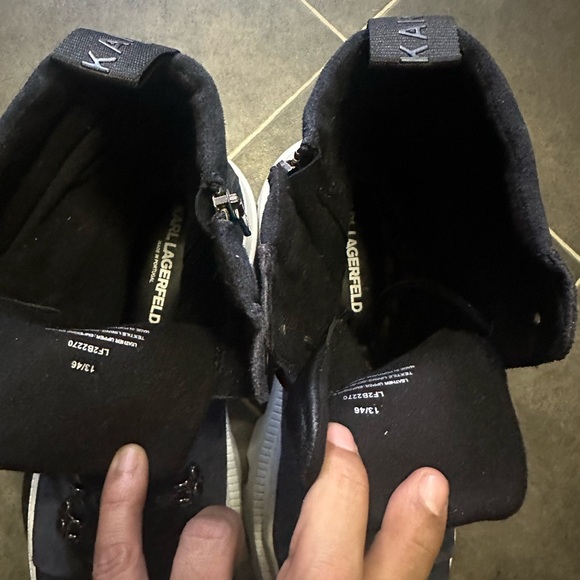 Karl Lagerfeld Paris
Men's Lug Sole Suede Lace-Up Work Boots - Picture 6 of 7